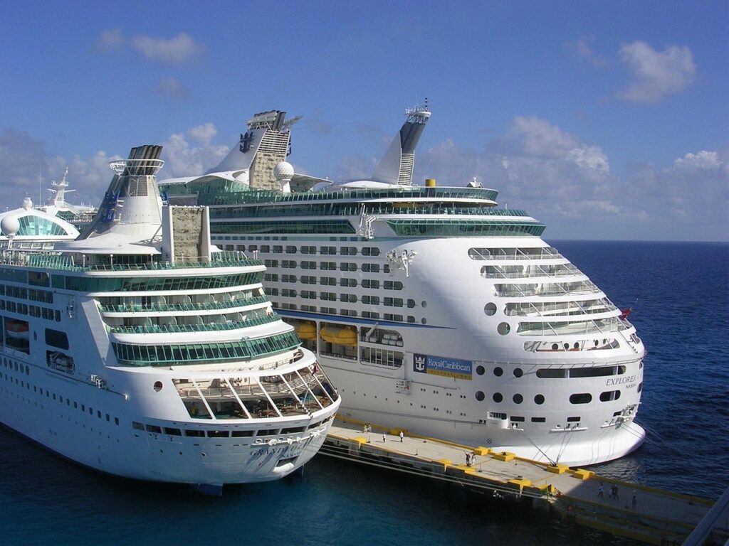 Luxury cruise ship